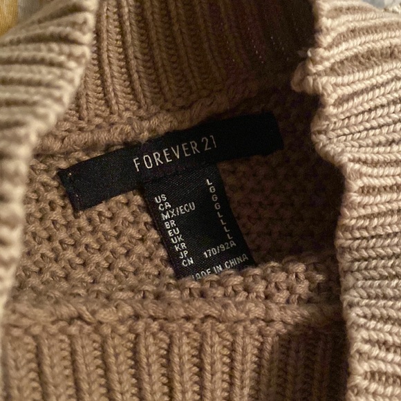 Mineral Wash Mock Neck Sweater - Picture 5 of 5
